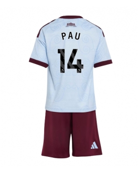 Aston Villa Pau Torres #14 Maglia Gara Terza Repliche 2026-27 Bambino Maniche Corte Aston Villa Pau Torres #14 Maglia Gara Terza Repliche 2026-27 Bambino Maniche Corte